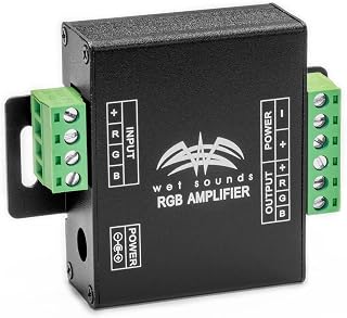 Wet Sounds RGB Amplifier RGB Music Controller Required