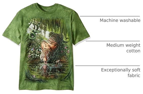 The Mountain Men's Enchanted Tiger T-Shirt