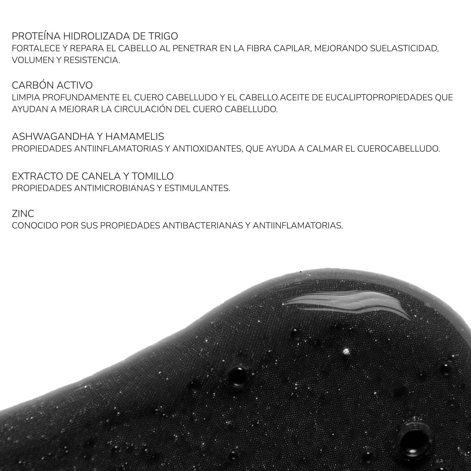 MONCHO MORENO Bathman Detox Hair - Champú Clarificante y Regulador de Grasa con Carbón Activo - Limpieza Profunda y Purificante del Cuero Cabelludo para Raíz Grasa y Puntas Secas (1 L)