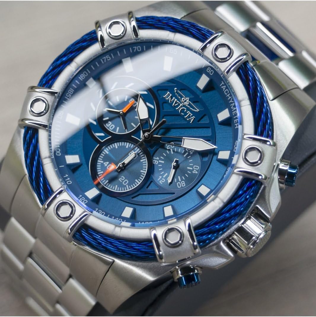 Invicta Men's Bolt Quartz Watch with Stainless Steel Band, 16 (Model: 25513) - Image 5