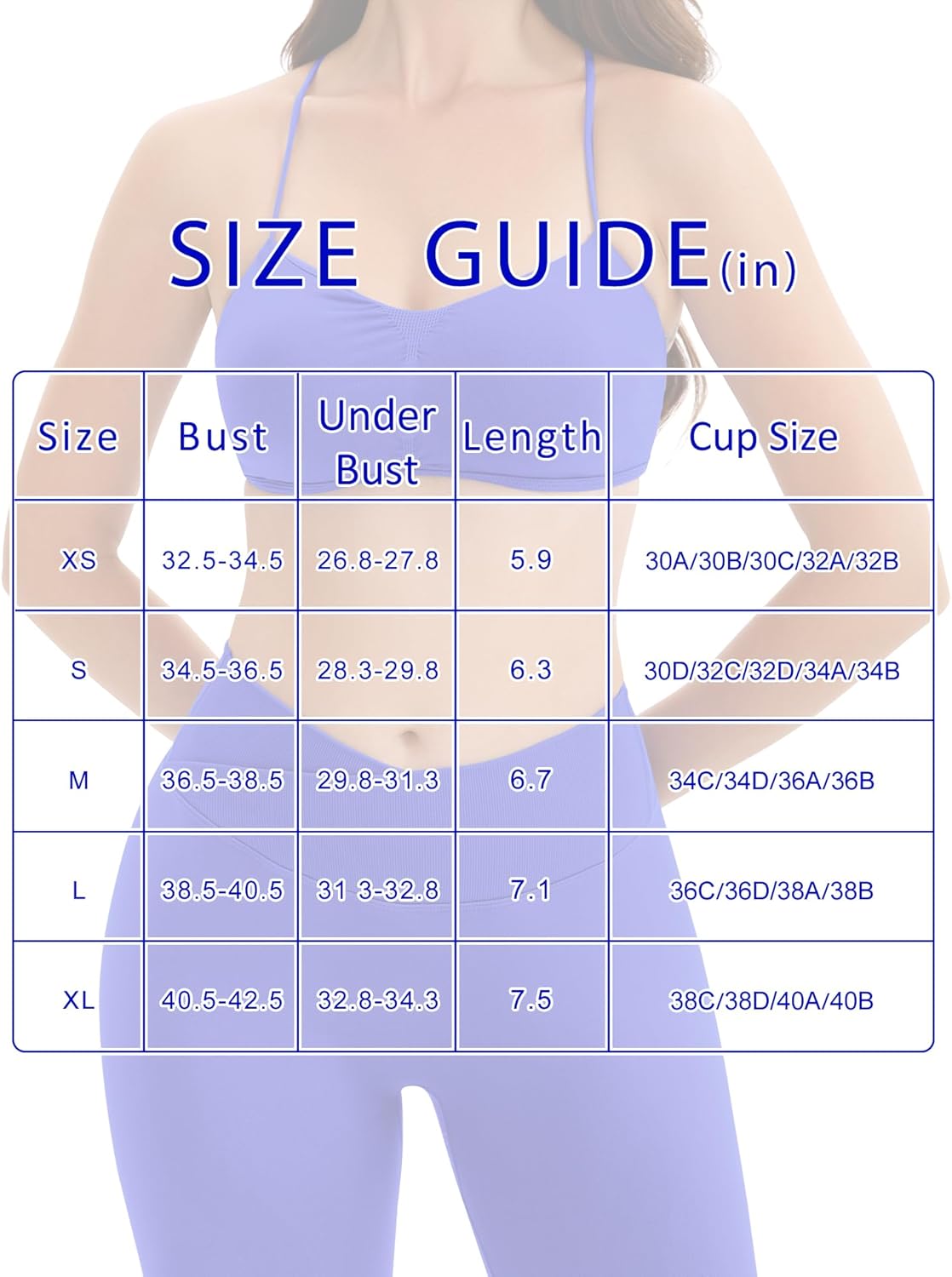 Strappy Sports Bras for Women Medium Support Cross Back Bra V-Shape Workout Gym Padded Yoga Crop Top - Image 6