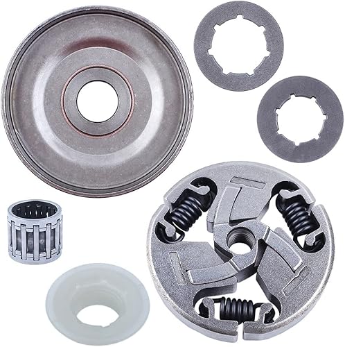 Miniatura 2 de Fricgore Spare Parts for .325" 7T Clutch Drum Rim Sprocket Cover for Husquarna EPA Chainsaw 357 357XP 359 Moto Sierra Gasolina