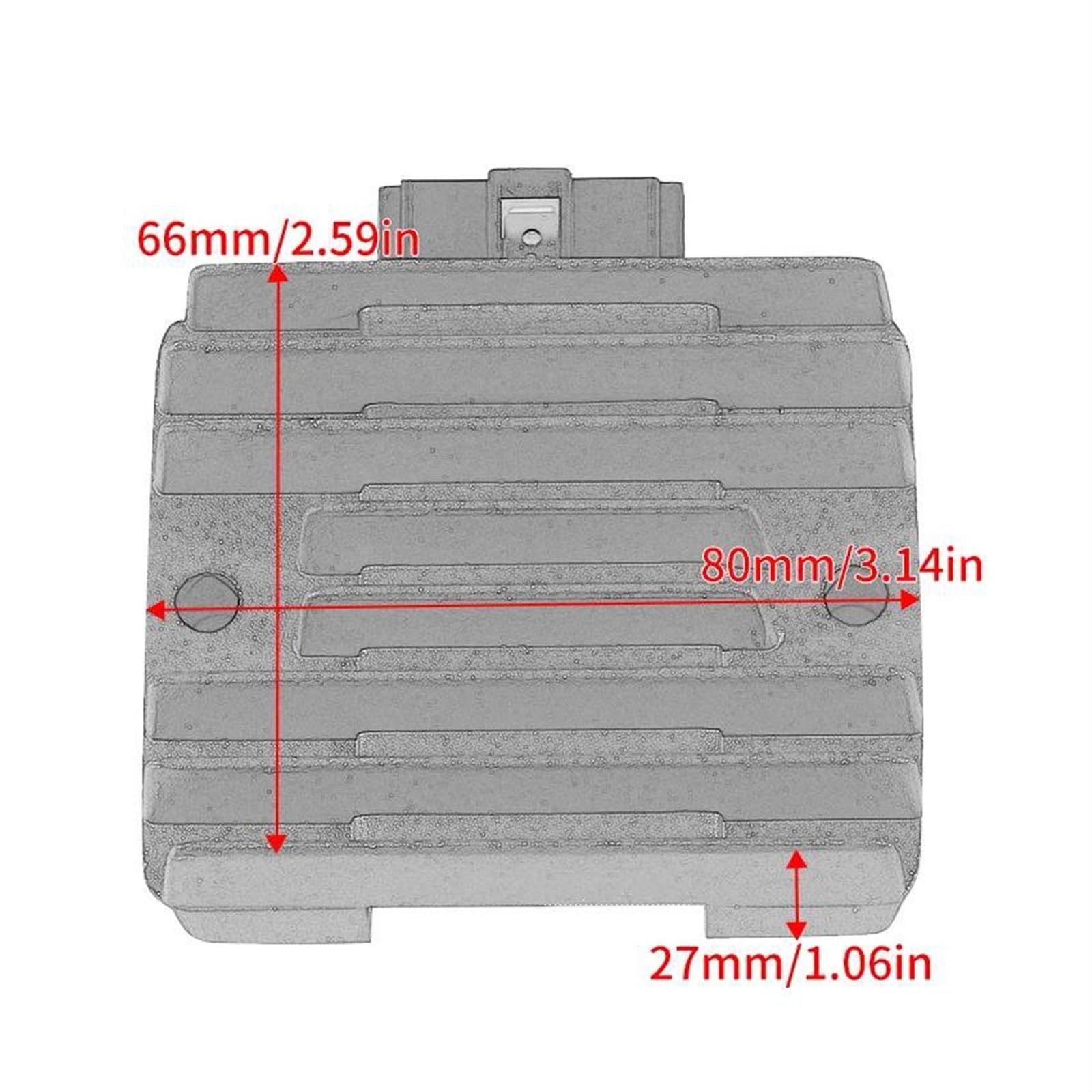 Rectificador Regulador De Voltaje Motocicleta para Storm125 GLH125 CB125E TMX150 para Supremo GL150 31600-KPN-A01 31600-KYA-601