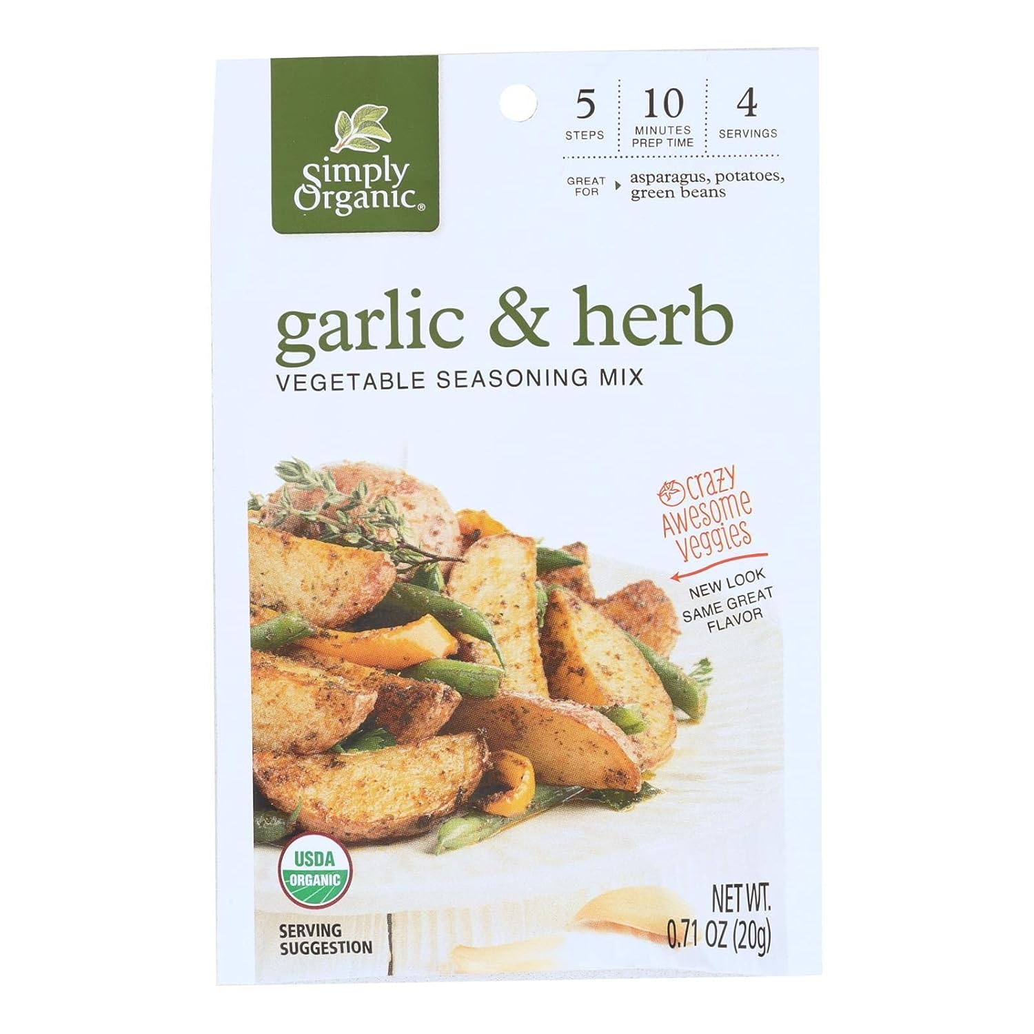 Simply Organic Garlic & Herb (12x.71 OZ)10