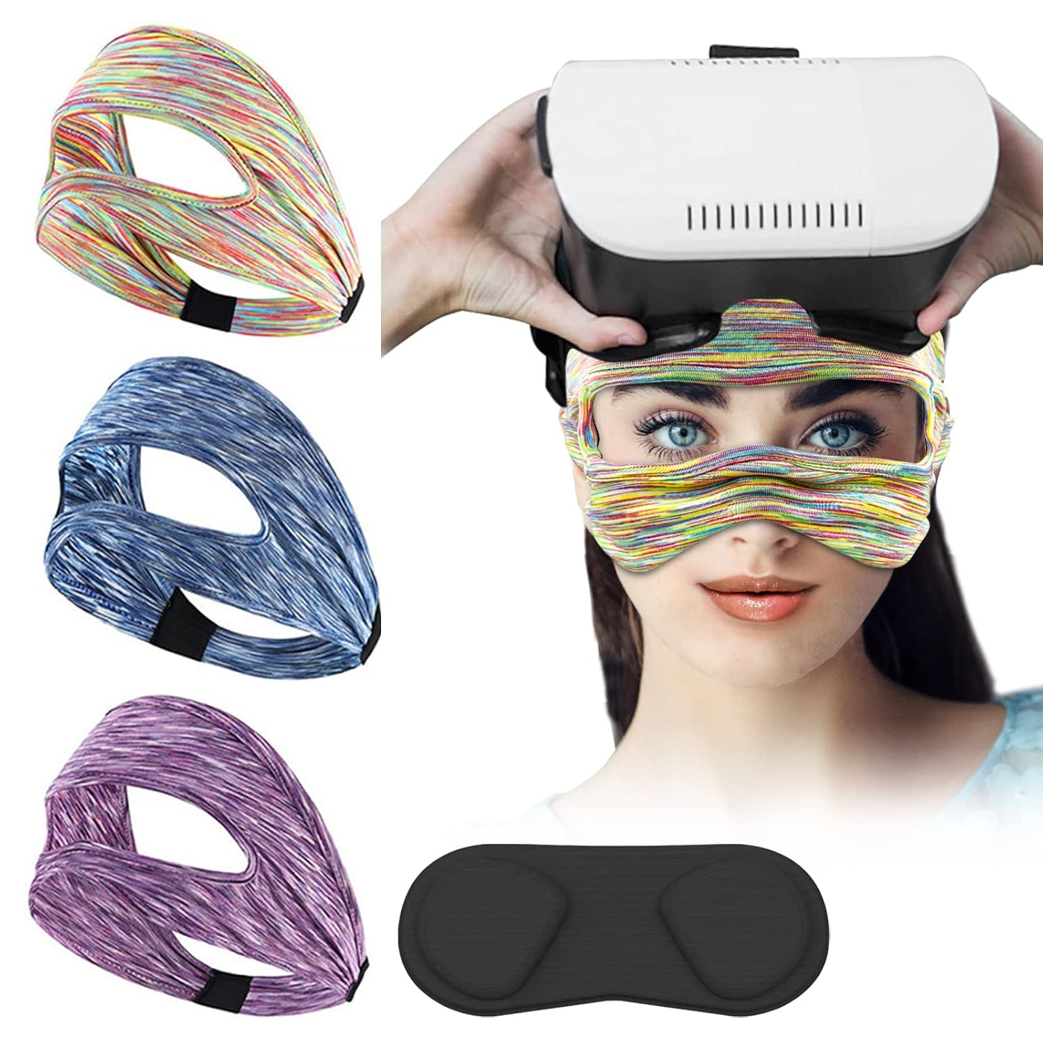 VR Eye Mask Cover Breathable Sweat Band for Enhanced France Ubuy