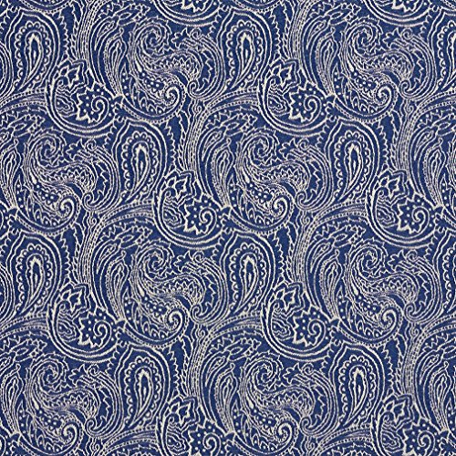 Hodge Wedgewood Navy Traditional Paisley Jacquard