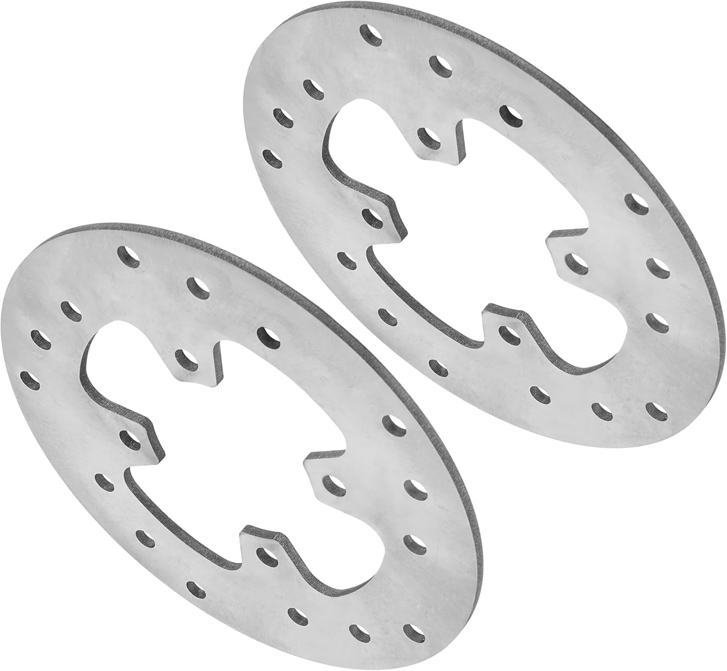 Caltric Front Left and Right Brake Disc Rotor Compatible with Polaris Outlaw 525 2007-2011 / Outlaw 450 2008-2010