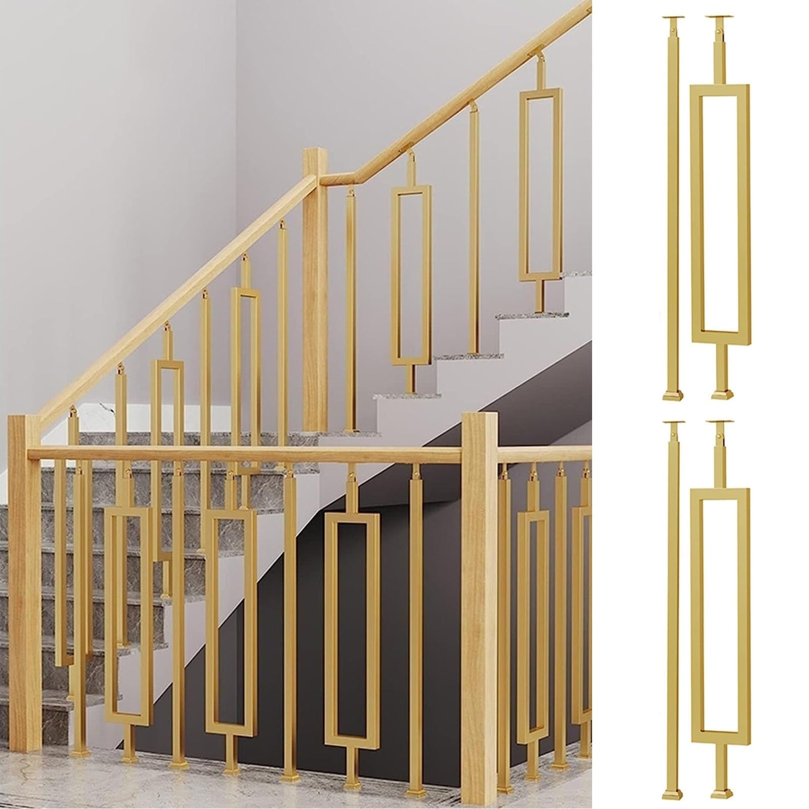 Balustres d'intérieur au design architectural épuré