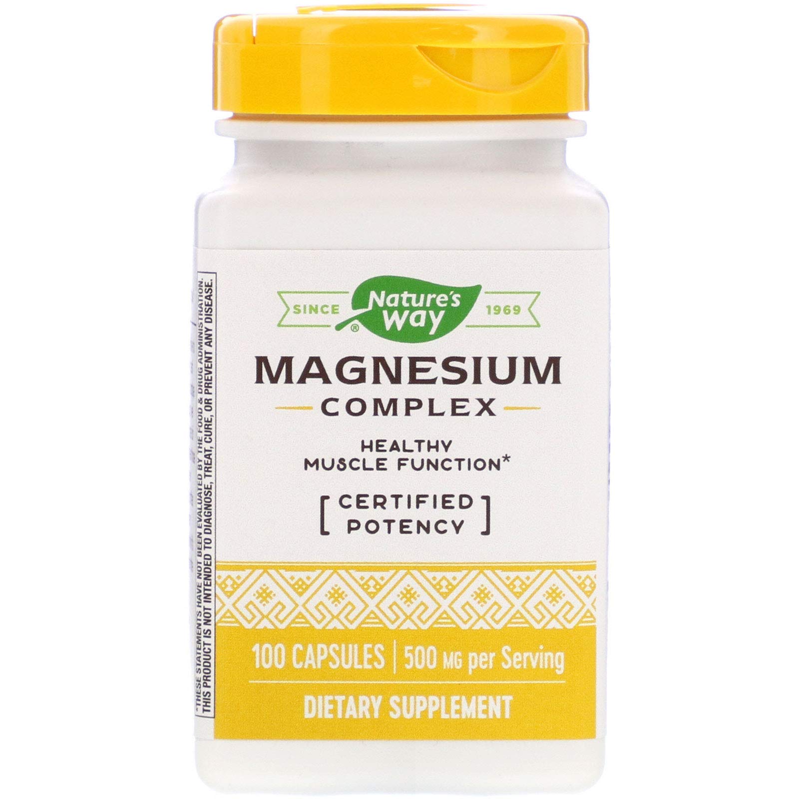 Nature's Way Magnesium, 100 Capsules