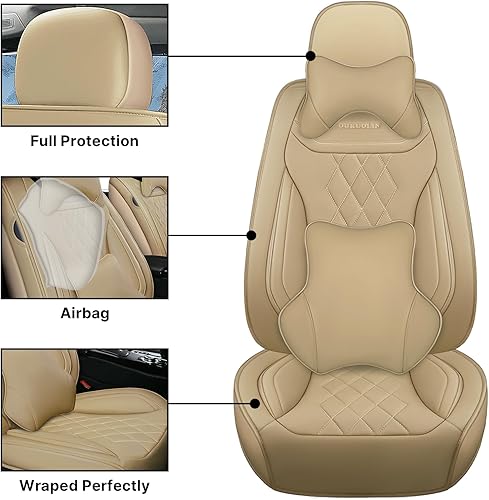 Miniatura 10 de Fundas de asiento para Chevrolet Cruze 2011-2019, funda de asiento de automóvil de cuero impermeable, accesorios para interiores de automóvil suaves