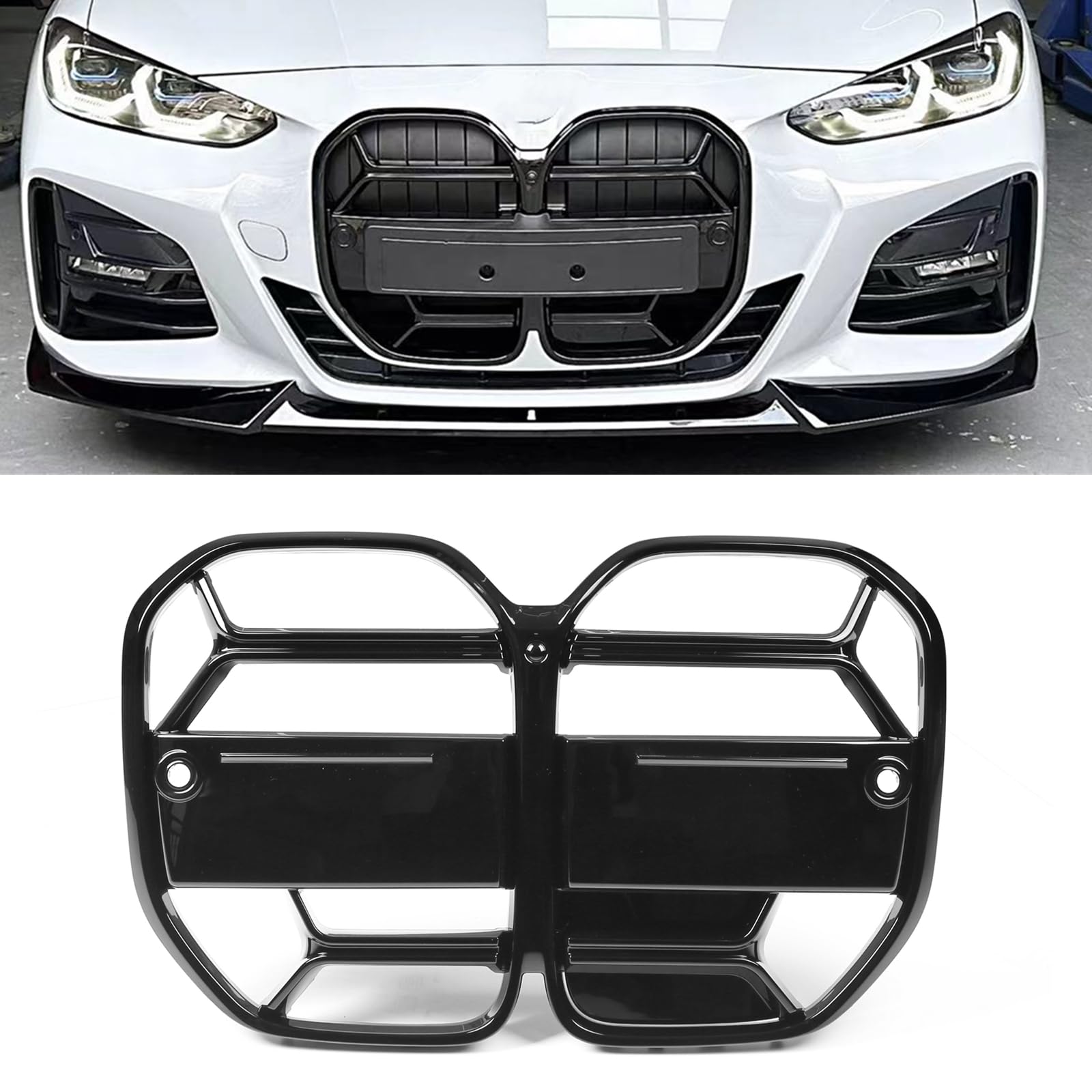 Amazon | BMW G22 G23 4 シリーズ 2021-2024 CSL用光沢ブラック