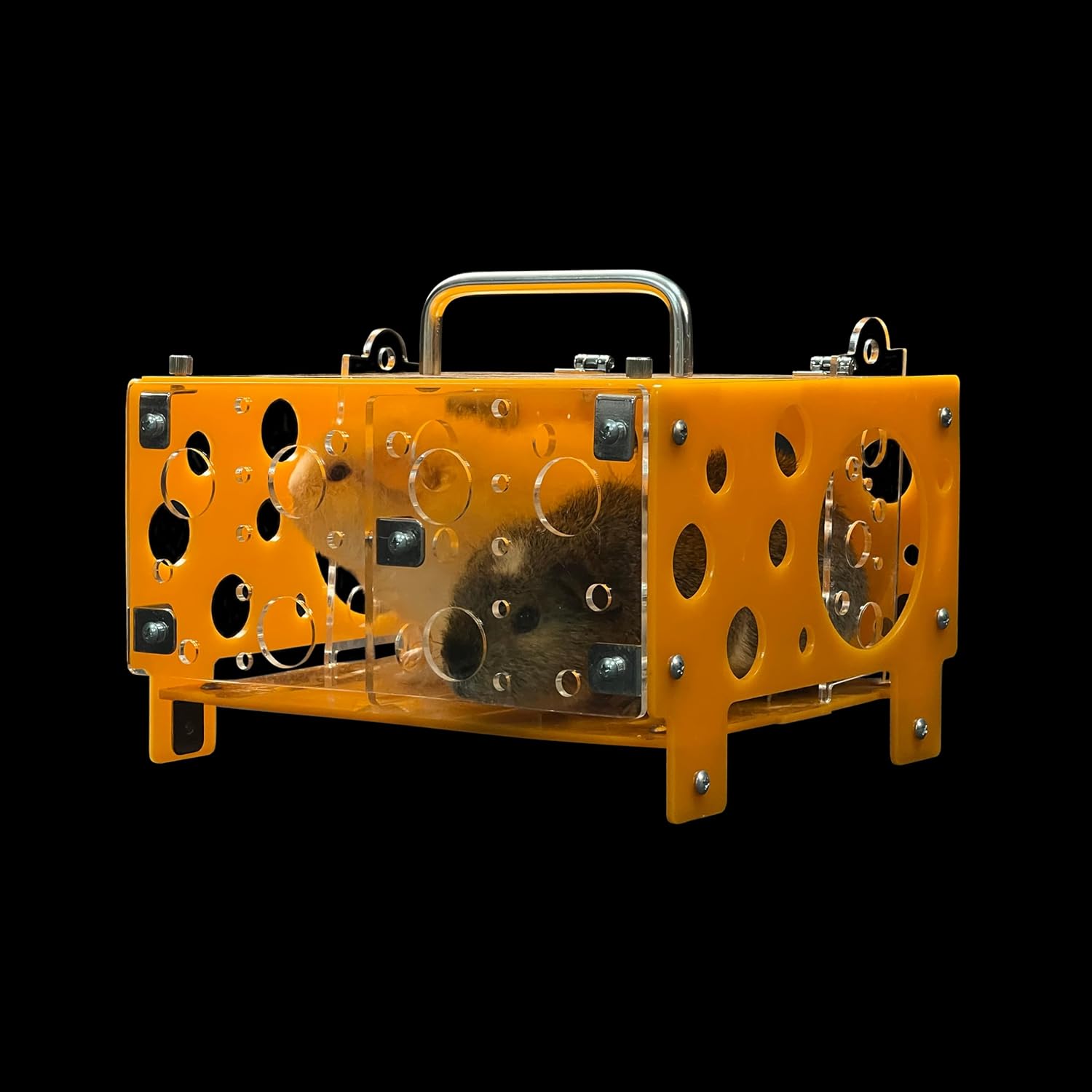 GuineaLoft™ Guinea Pig Cheese House (Double) V2 - The Ultimate Guinea Pig Hideout by Seasoned Owners Who Tried Everything Out There - Exclusive by Guinea Loft