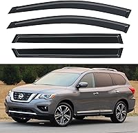 Vista 140 de Visores para ventanas y protectores contra la lluvia para Ford Fusion 2013, 2014, 2015, 2016, 2017, 2018, 2019, 2020, Deflectores de viento