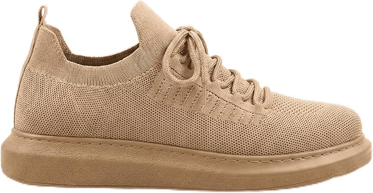 ZRC307 Tricot Premium Ortopedik Rahat Erkek Ayakkab  Taba