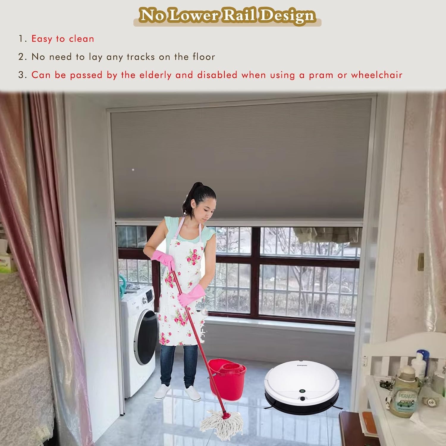 No-Drill Accordion Doors - Folding Sliding Door for Interior, 28-60 Inch Width, Ideal for Bathroom & Closet, Space-Saving Multifold Privacy Door (71x80in)