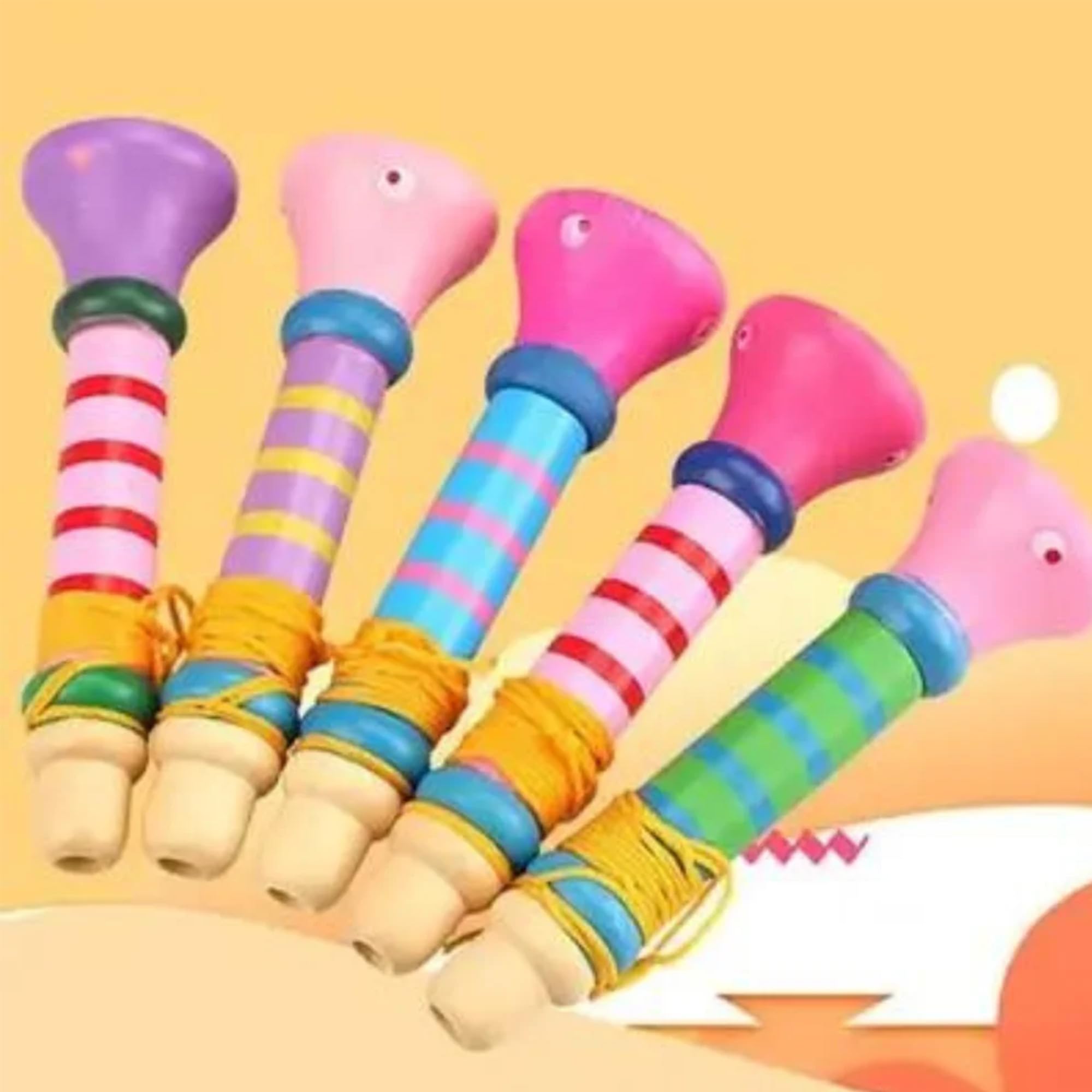 Wooden Trumpet-(Random Design) Wooden Trumpet Small Speakers Kid Musical Instrument Toy Trump (Multicolor) (B0CSBYZGCR) Amazon Price History, Amazon Price Tracker