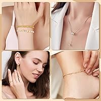 Vista 7 de 300 cuentas espaciadoras rellenas de oro para joyas, 0.157 in, plata, redondas, latón, cuentas para manualidades