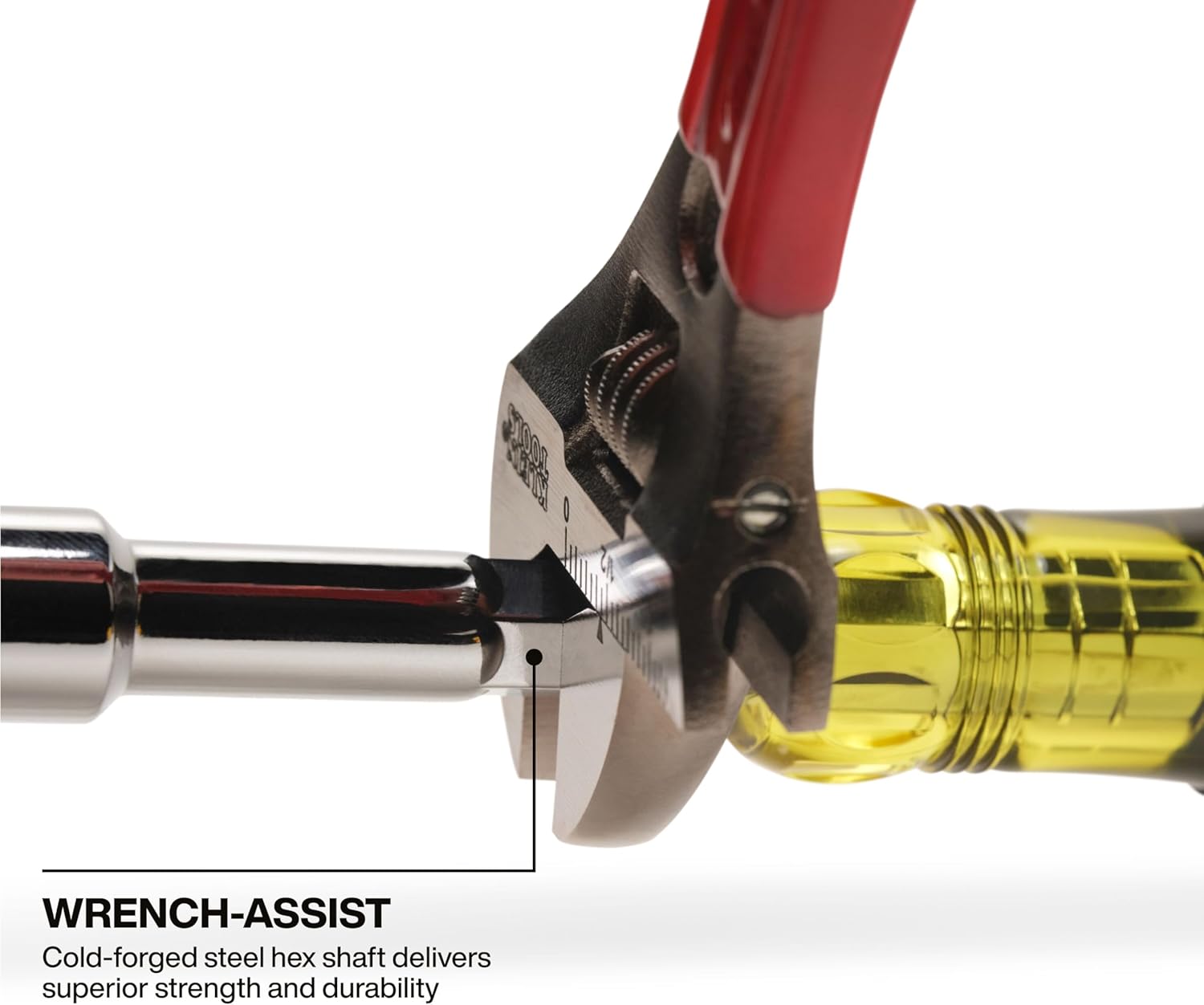 Klein Tools 65456M Metric Color-Coded Hollow-Shaft Nut Driver Set, 6-Piece, Heavy-Duty, Color-Coded Hex Sizes 6mm to 13mm, Cushion-Grip Handles, 6-Piece - Image 4