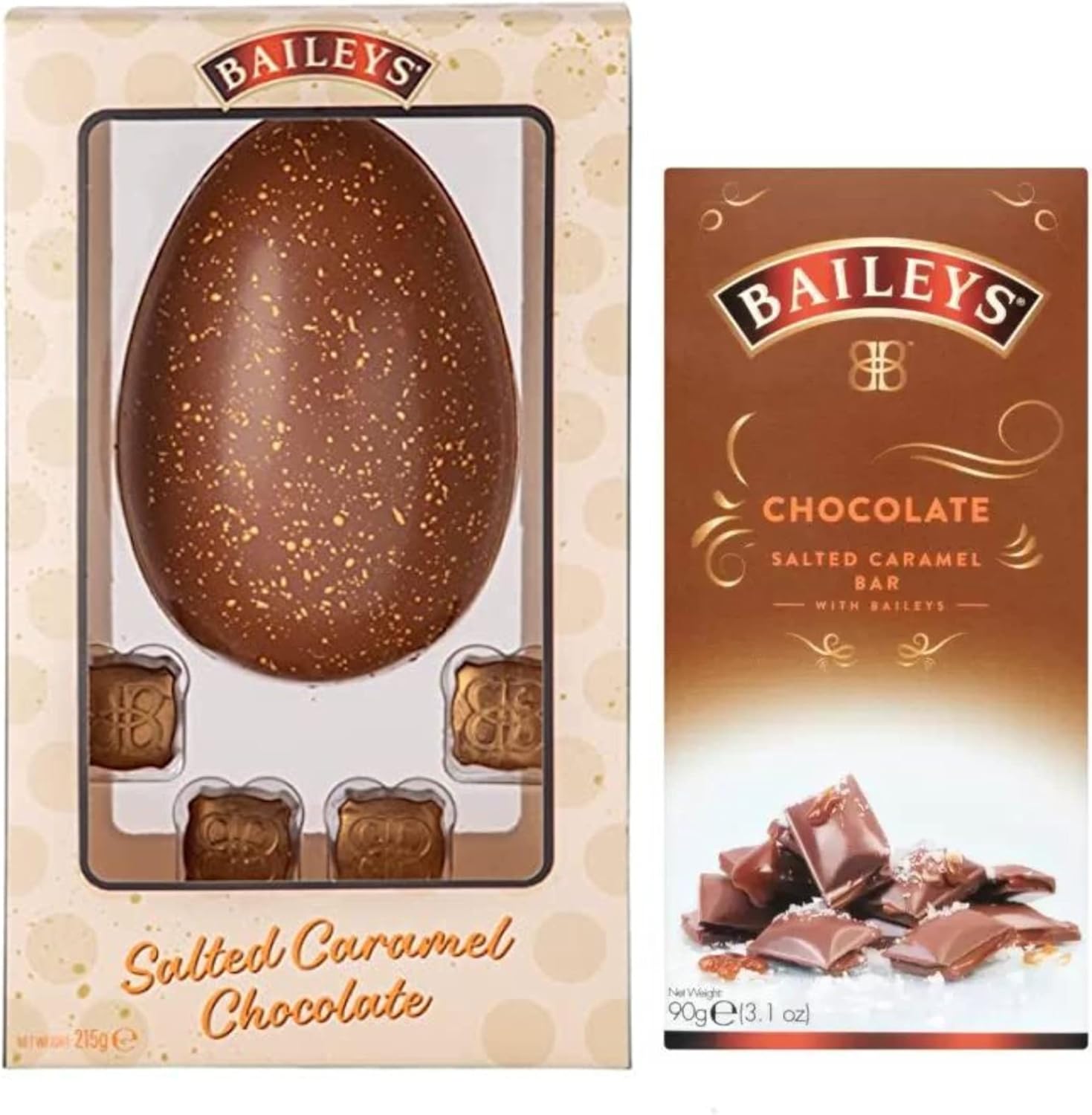 Baileys Salted Caramel Easter Egg & Bar Easter Bundle Chocolate