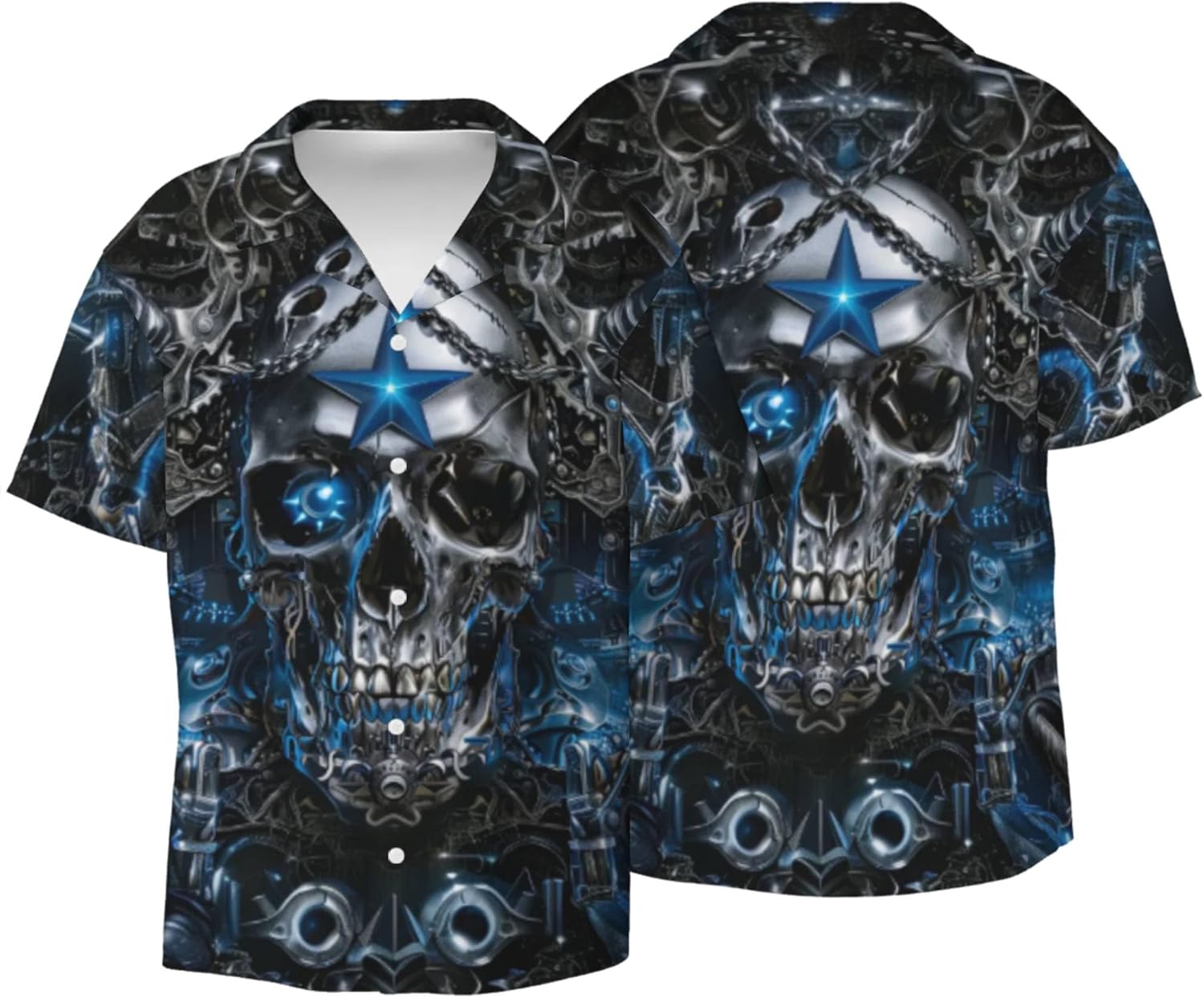 3D Pattern Print Design Shirt Unique Graphic Tee for Men Stylish Casual Wear Comfortable Fashionable Short Sleeve - Image 2