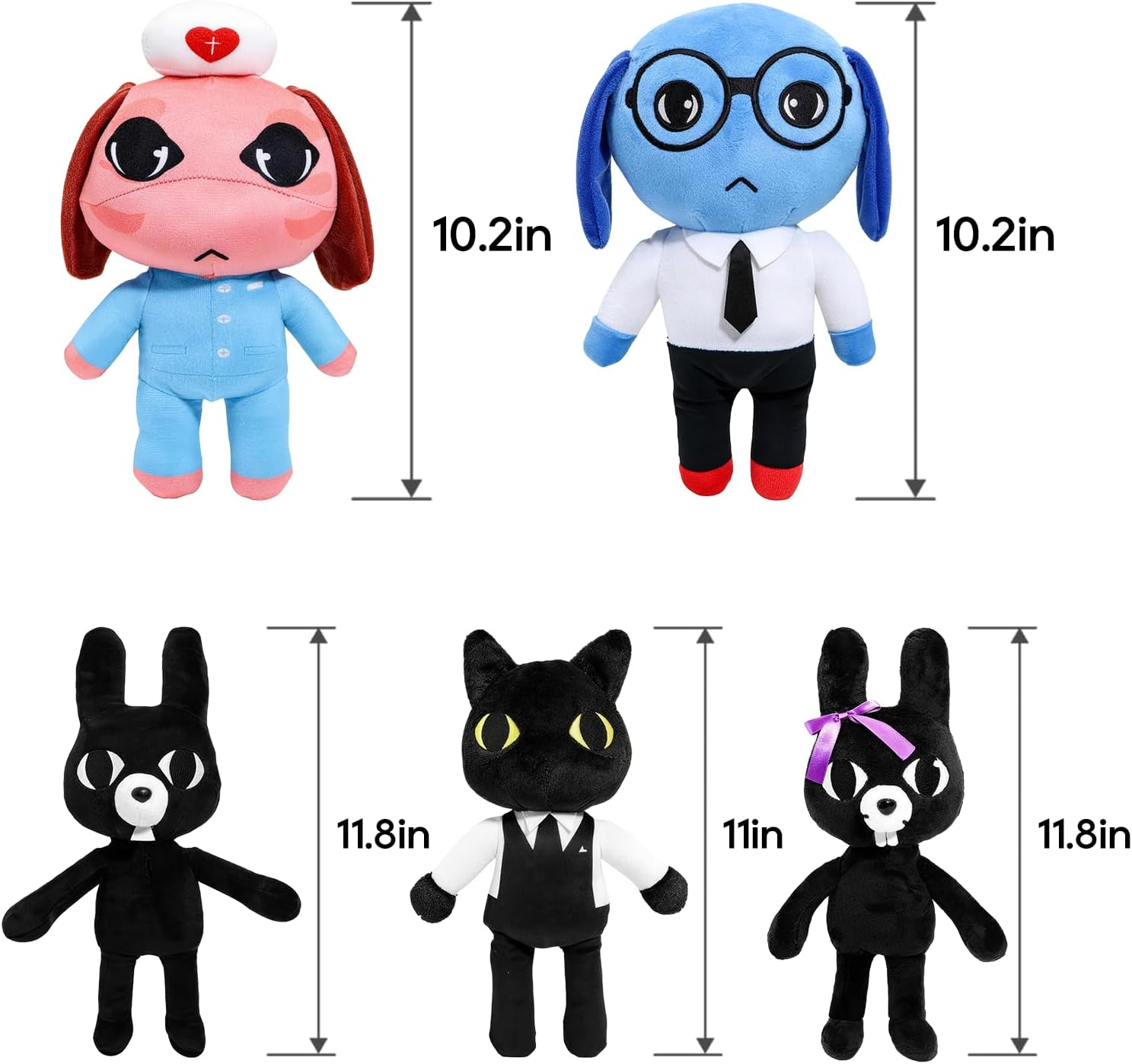 10.2 Inches Ron Animal Hospital Plush Toy Cute Stuffed Animal image 2