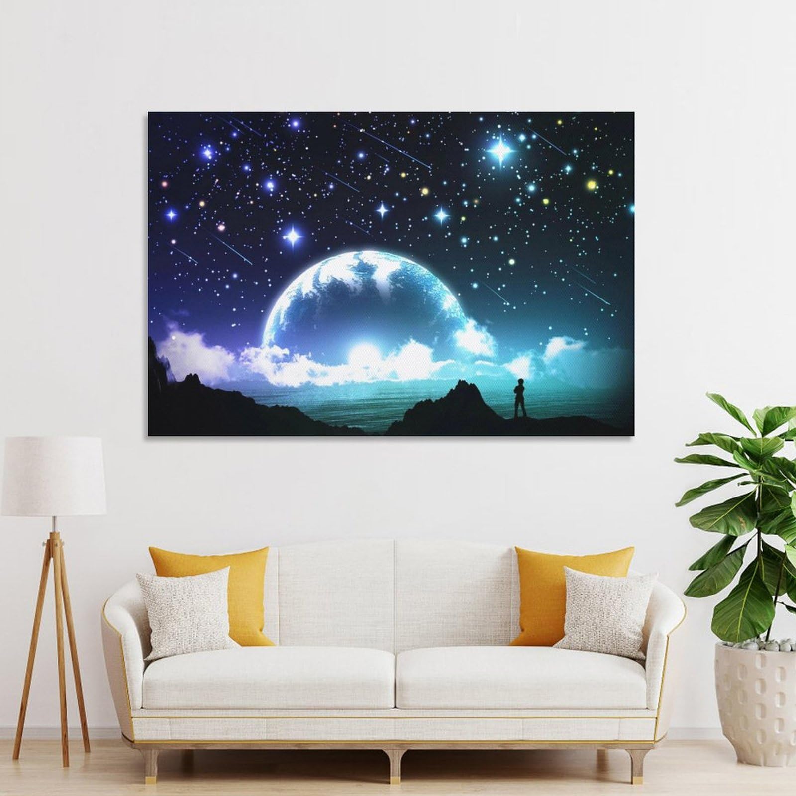 Amazon.co.jp: 星 星雲 流星 天文 空 夜空 月 夜 雲 景色 綺麗