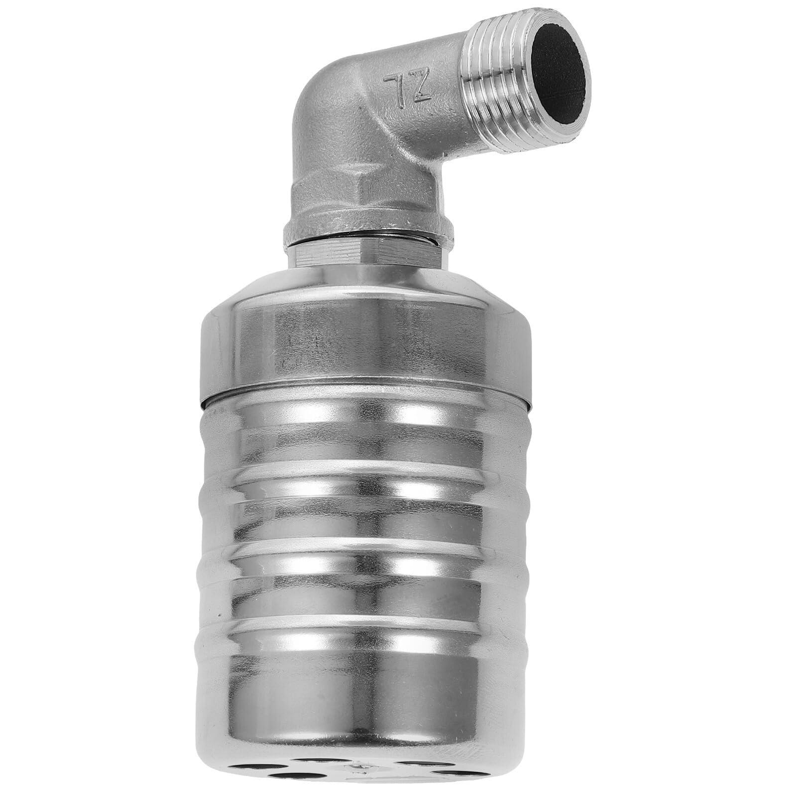 Válvula de agua de acero inoxidable ideal para regular el llenado de estanques exteriores