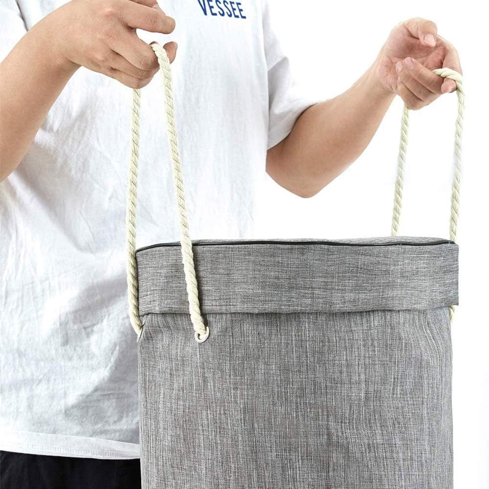 Enfants Sac de Rangement Jouet,Organisateur Rangement pour Lego Tapis de Jeu Pliable sacs de Blocs de Construction Portable 150cm Organisateur Rapide Grande Capacité (XL-Gris)