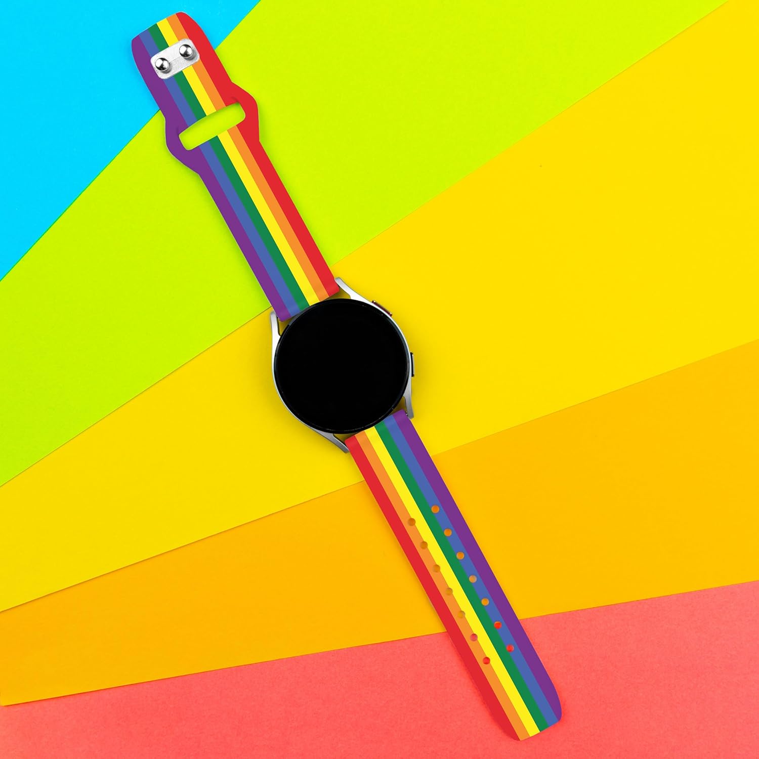 Affinity Bands Pride HD Watch Band Compatible with Samsung Galaxy Watch & more