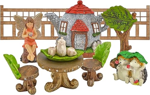 Miniatura 9 de Arcadia Garden Products Kit de jardín de hadas con encanto FG33