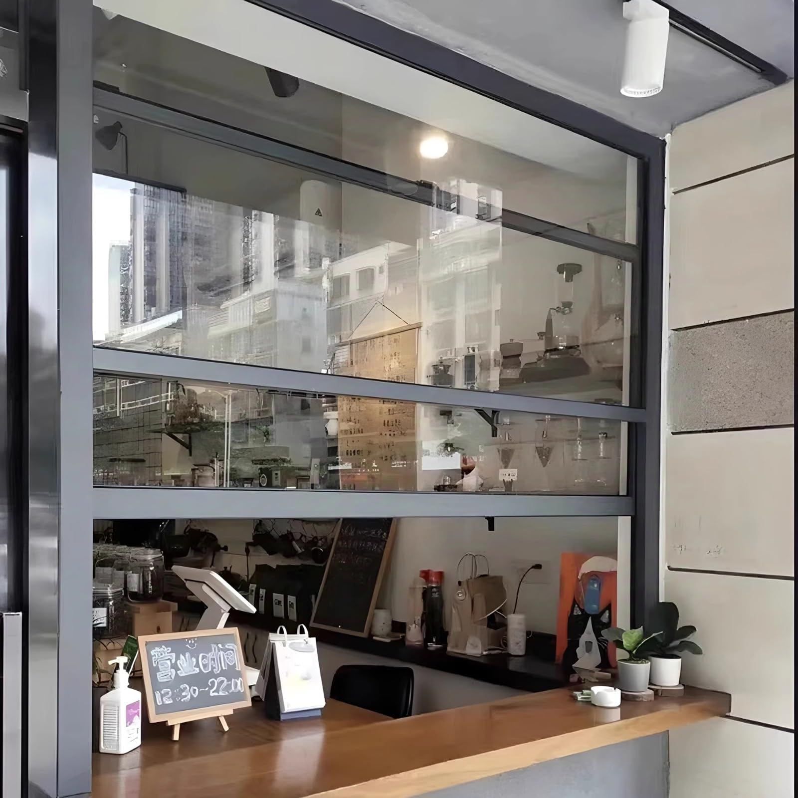 Finestra Scorrevole Su E Giù Personalizzata, Ventilazione Verticale Finestre Per Capannoni Per Garage/pollaio/serra/casetta Da Gioco, Telaio In Alluminio Finestra Sostitutiva