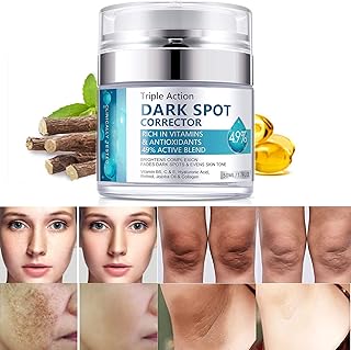 Dark Spot Remover for Face and Body - Dark Spot Corrector For Face - Natural Ingredient - Enriching Skin Care For All Skin Tones - Melasma, Freckle, Sun Spot Remover & Blemish Reducer-1.7 Fl Oz