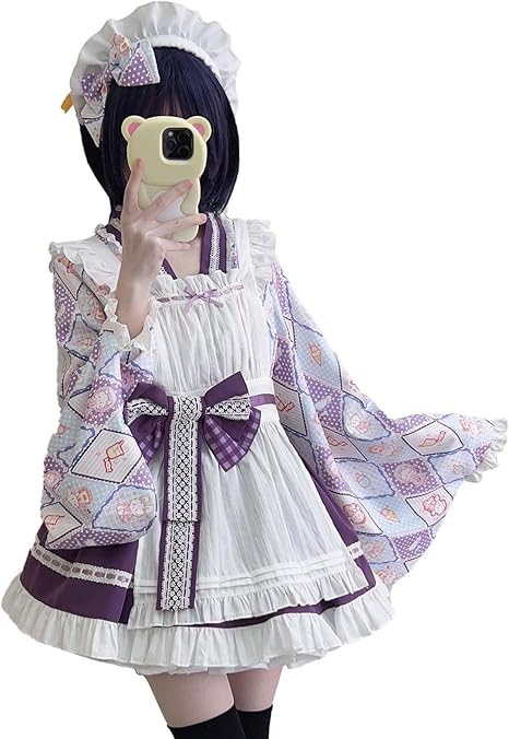 Amazon.co.jp: [ZYOOFOV] 着物 和服 レディース ドレス コスプレ