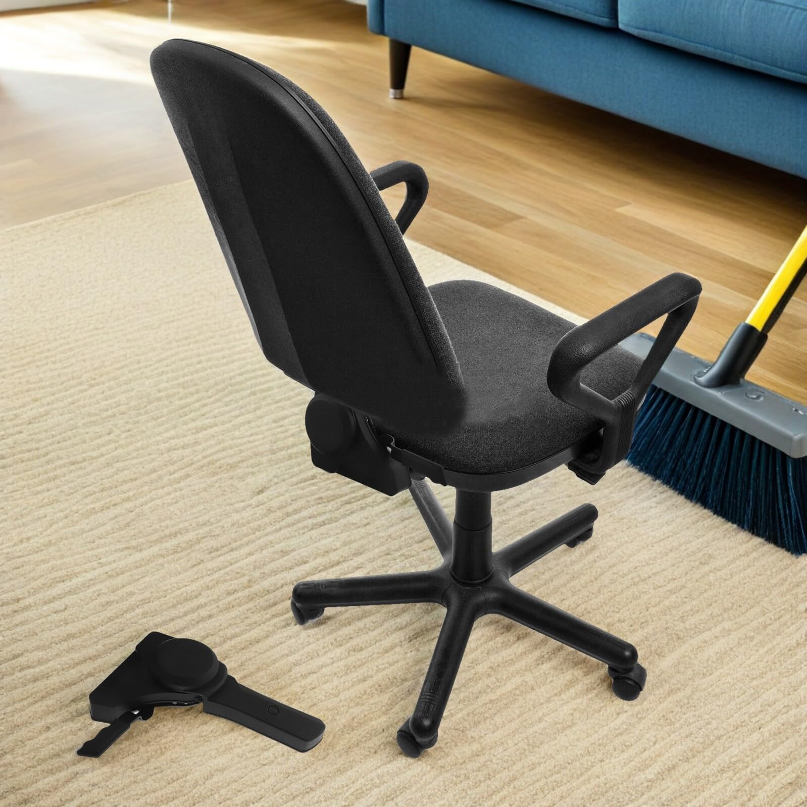 Regolatore Angolazione Sedia da Ufficio in Metallo 2 Pezzi, Dispositivo Multi-angolo Regolabile per Sedia Girevole, Accessorio Ricambio per Sedie da Scrivania Ergonomiche