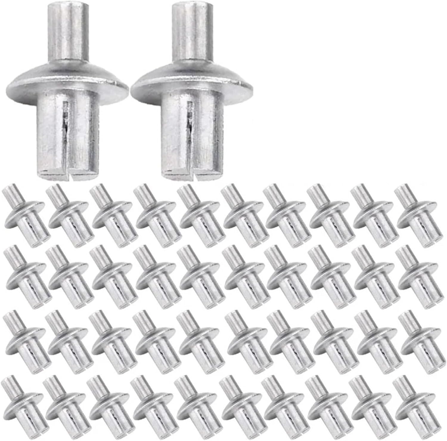 Hammer Rivets,Aluminum Nail Head Piercing Knock Type Small Tapping Screws Fasteners Rivet,