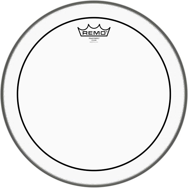 Remo Schlagzeugfell głowica bębna w paski przezroczysta 14" PS-0314-00