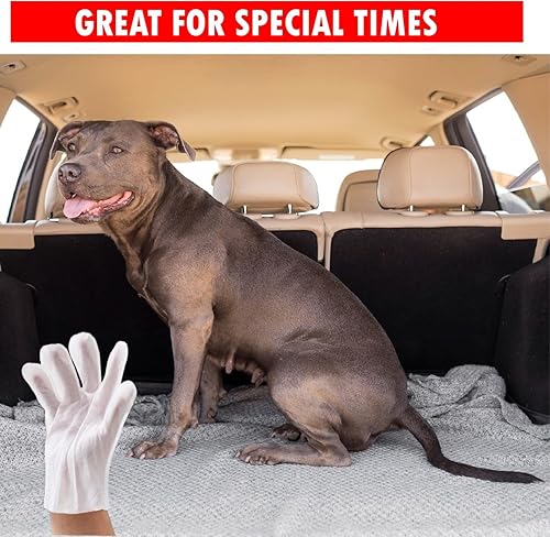 Miniatura 5 de SOMEBOXES Guantes de Limpieza para Mascotas Antiinflamatorios Sin enjuague. Limpieza de todas las partes de tu mascota en situaciones inusuales.