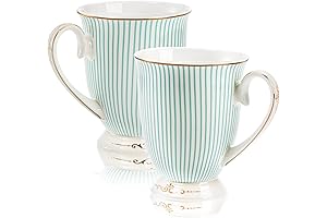 Elegant Fine Bone China Mug: A Timeless Classic for Your Daily Brew