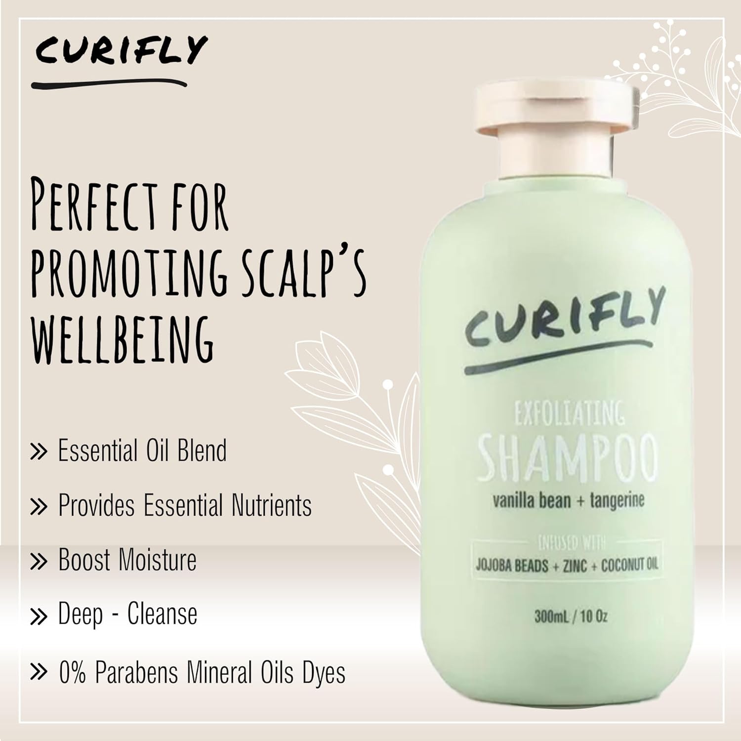 Exfoliating Shampoo, Scalp Exfoliating, Anti-Dandruff, Shampoo for Deep Cleansing and Hydrating, Gentle and Natural for Dry Scalp, Lice Treatment - Image 6