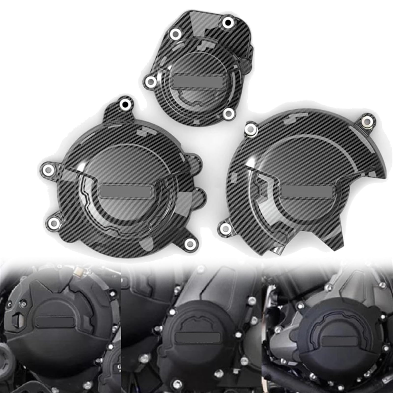 Protections secondaires de carter moteur Tiger 900 Rally haute résistance 2020-2024