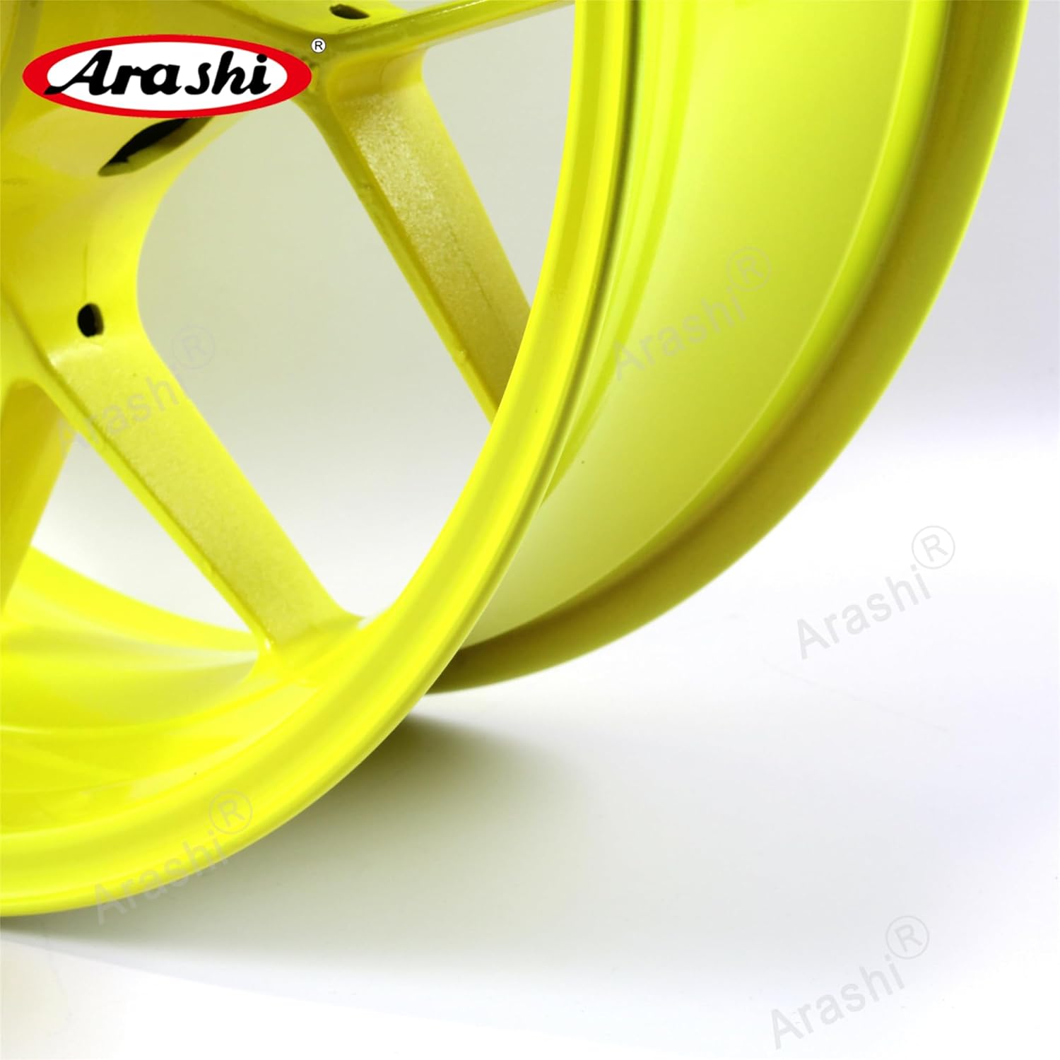 Arashi Rear Wheel Rim for Honda CBR1000RR 2008-2016, Motorcycle Replacement Accessories Parts Neon Yellow