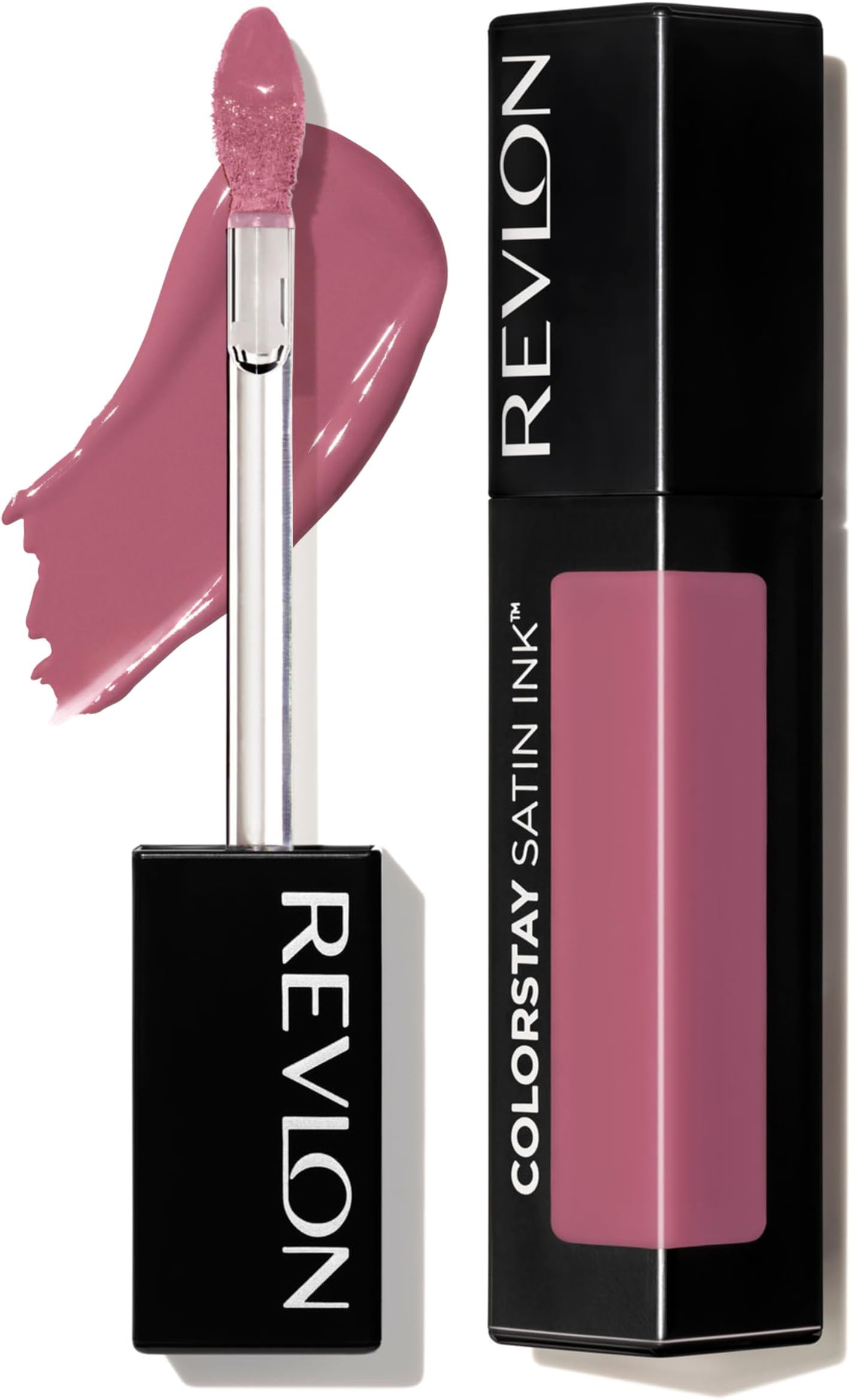 Revlon ColorStay Satin Ink Liquid Lipstick, Longwear Rich Lip Colors, Formulated with Black Currant Seed Oil, 009 Speak Up, 0.17 fl oz
