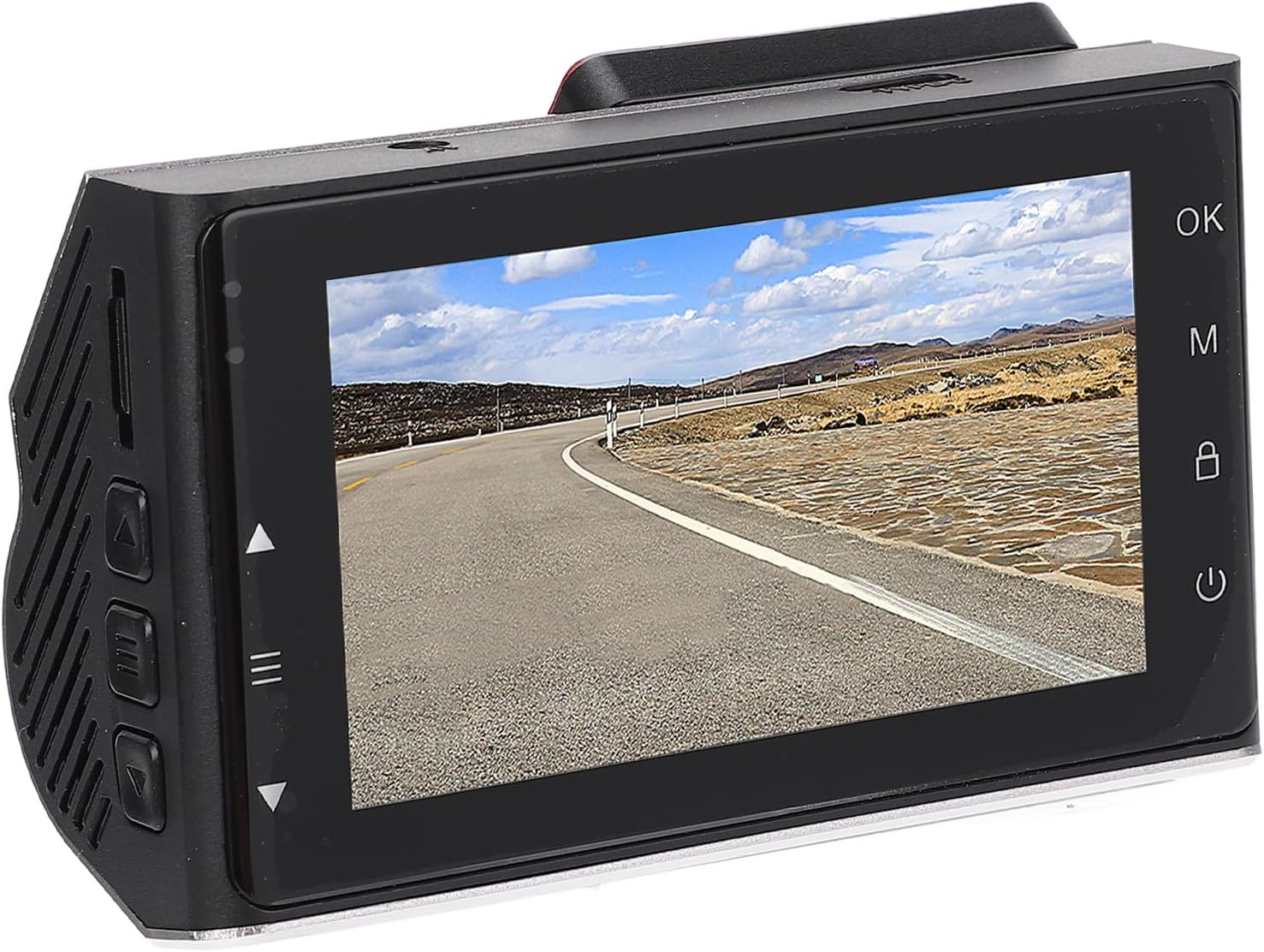 3 Channel Dash Cam Front and Rear, 4K 1080P Full HD Car Driving Recorder, Night Vision Car On Dash Mounted Cameras, Loop Recording, G Sensor, 170D° Wide Angle