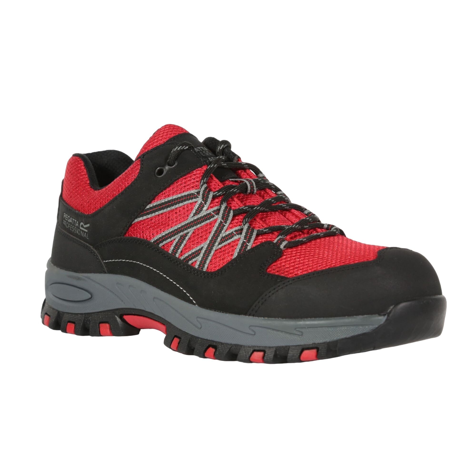 Regatta Professional Men's Sandstone Low Safety Boots, Red Black, 6.5 UK