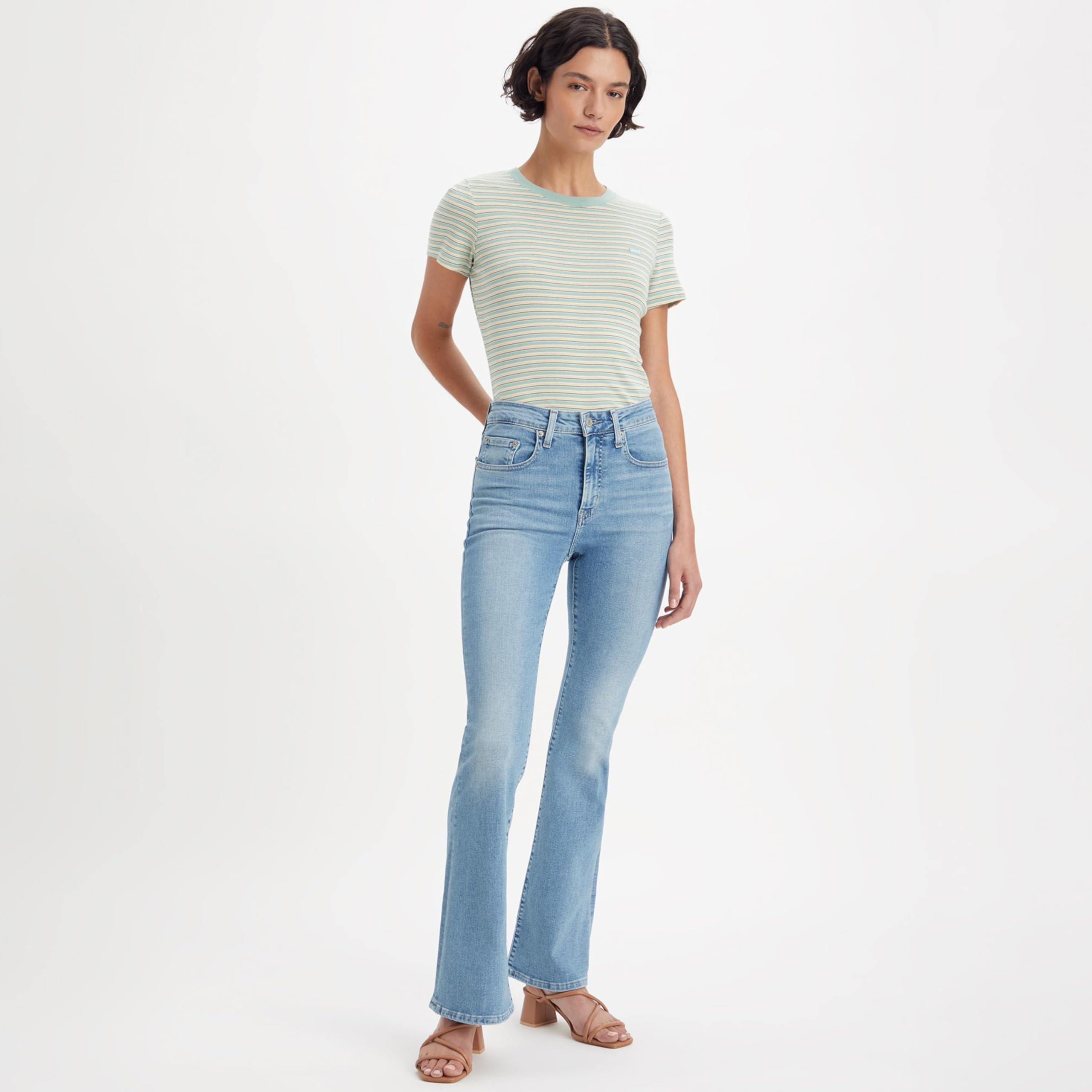 Levi's Damen 726 High Rise Flare Jeans – Bild 4