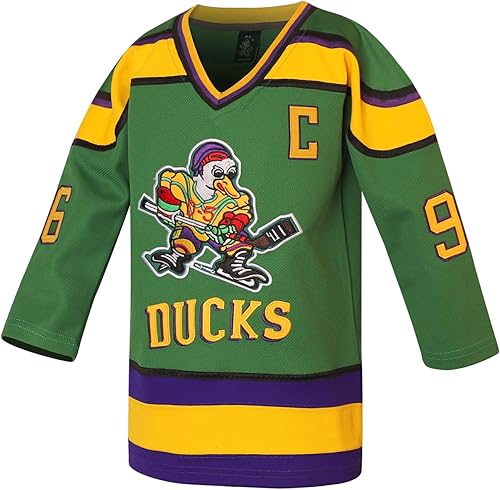 Jóvenes Mighty Ducks - Camiseta de hockey sobre hielo para niños, 96 Charlie Conway