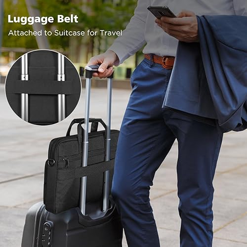 Miniatura 6 de NIDOO Maletín para laptop de 13 pulgadas para MacBook Pro M3 M2 de 14 pulgadas, MacBook Air de 13.6 pulgadas, Surface Laptop de 13.5 pulgadas,