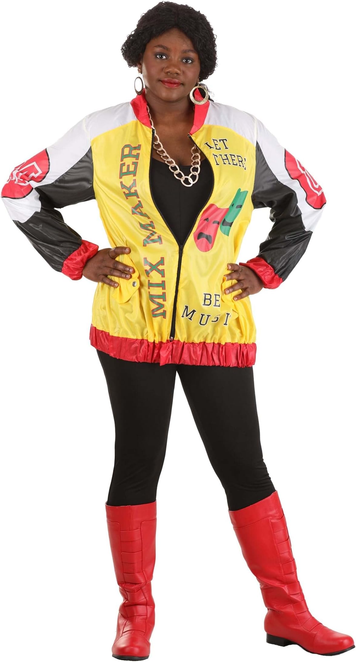Womens Plus Size Push It Pop Star Halloween Costume | Adult Celebrity Attire | Glamorous Outfit for Themed Events