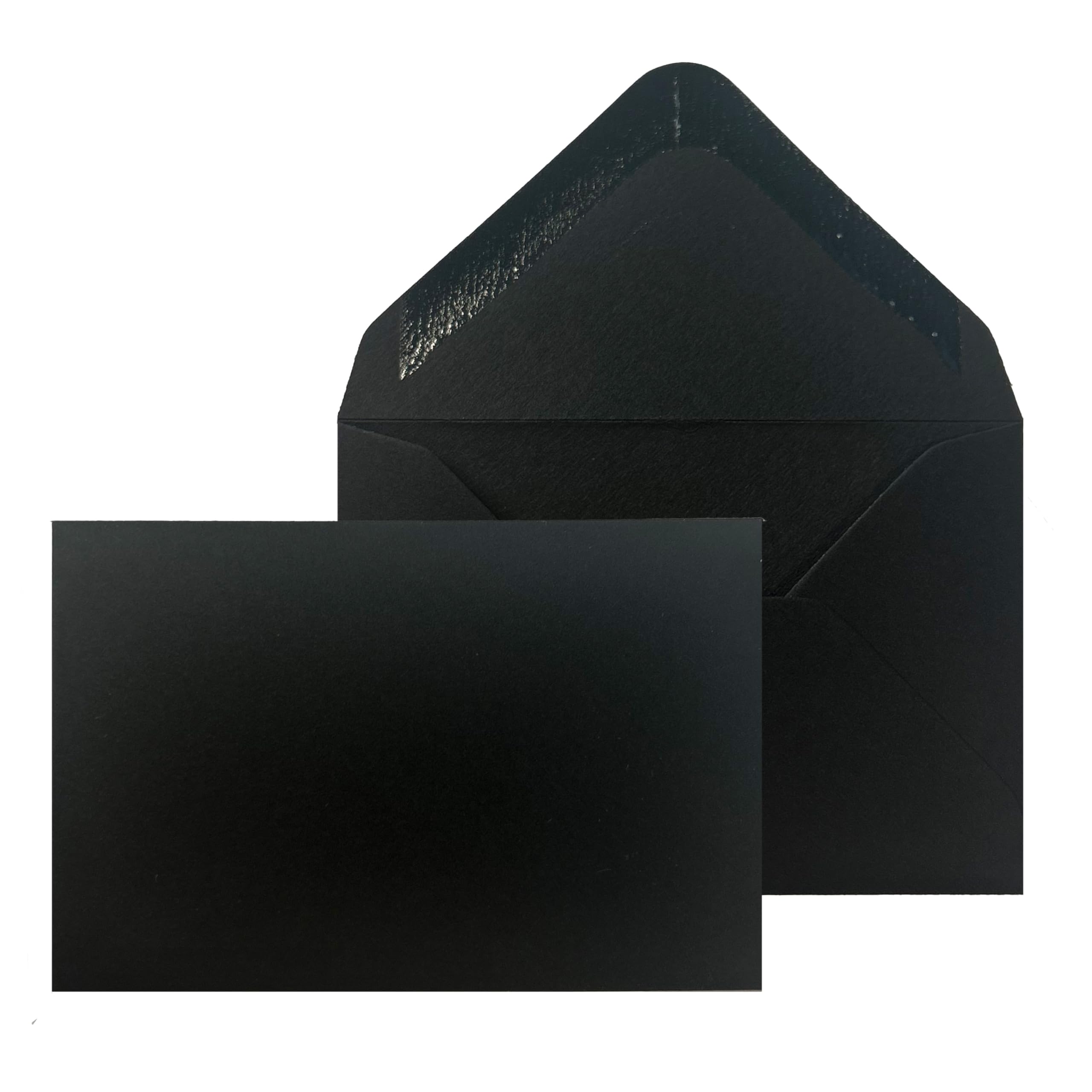 Blake Purely Everyday - Black Small Envelopes 62 x 94mm - Pack of 1000-120 GSM Thickness - Gummed Mini Envelope 2.4 x 3.7 Inches - for Florist & Flower Bouquet - Business Supplies (M2033B)