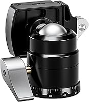 Vista 3 de Leofoto Cabezal de bola de precisión compacto HB-30 con control de una sola perilla, resistente a la intemperie y sin mantenimiento